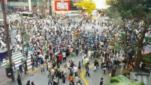 渋谷スクランブル交差点
